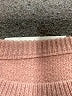 Unbranded 100% Polyester Solid Pink Pullover Sweater Size M - photo 7