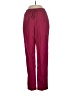 Koret 100% Polyester Solid Burgundy Casual Pants Size P (petite) - photo 1