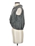 Evereve 100% Lyocell Gray Sleeveless Button-Down Shirt Size XS - photo 5