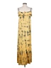 Anama 100% Polyester Tie-dye Yellow Casual Dress Size 2 - photo 2