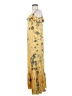 Anama 100% Polyester Tie-dye Yellow Casual Dress Size 2 - photo 5