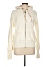 Old Navy 100% Polyester Ivory Zip Up Hoodie Size L - photo 1