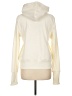 Old Navy 100% Polyester Ivory Zip Up Hoodie Size L - photo 2