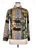 AIZHE 100% Polyester Print Green Long Sleeve Blouse Size 2X - photo 1