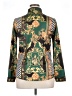 AIZHE 100% Polyester Print Green Long Sleeve Blouse Size 2X - photo 2