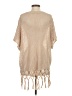 CAbi 100% Cotton Tan Poncho Size S - photo 2