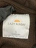 Lazy Sunday Brown Pullover Hoodie Size L - photo 7