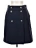 Boden Solid Blue Wool Skirt Size 2 - photo 1