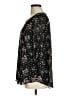 Fortune + Ivy 100% Polyester Stars Black 3/4 Sleeve Blouse Size M - photo 5