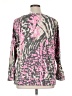 Dear Scarlett Animal Print Pink Pullover Sweater Size XL - photo 2