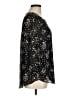 Fortune + Ivy 100% Polyester Stars Black 3/4 Sleeve Blouse Size M - photo 4