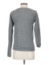 Express Outlet 100% Cotton Floral Gray Pullover Sweater Size XS - photo 2