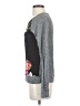 Express Outlet 100% Cotton Floral Gray Pullover Sweater Size XS - photo 5