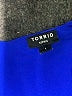 Torrid 100% Polyester Blue Sleeveless Blouse Size 1X Plus (1) - photo 7