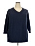 North Style Blue Pullover Sweater Size 2X - photo 1