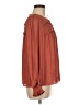 Current Air 100% Polyester Brown Long Sleeve Blouse Size M - photo 4