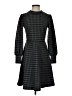 Ann Taylor Houndstooth Black Casual Dress Size 4 - photo 1
