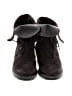 Stuart Weitzman Black Green Ankle Boots Size 6 - photo 2