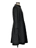 Ann Taylor Houndstooth Black Casual Dress Size 4 - photo 4