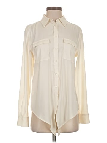 Ann Taylor Long Sleeve Blouse (view 1)