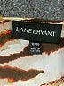 Lane Bryant 100% Polyester Animal Print Tan Brown Long Sleeve Blouse Size 18 - 20 Plus - photo 7