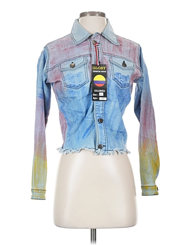 Pre-owned Assorted Brands Denim Jacket In Blue