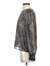 Evereve Silver Long Sleeve T-Shirt Size S - photo 5