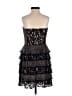 BCBGMAXAZRIA 100% Polyester Black Cocktail Dress Size 6 - photo 2