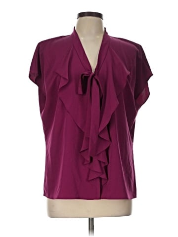 Ellen Tracy Short Sleeve Blouse (view 1)