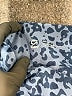 Gap Fit Animal Print Blue Active Pants Size 4 - 5 - photo 3