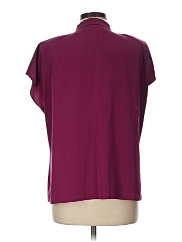 Ellen Tracy Short Sleeve Blouse (view 2)
