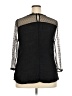 Unique Spectrum Black 3/4 Sleeve Blouse Size 2X - photo 2