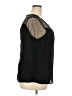 Unique Spectrum Black 3/4 Sleeve Blouse Size 2X - photo 4