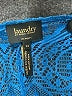 Laundry by Shelli Segal 100% Polyester Blue Cocktail Dress Size 14 - photo 7