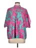 Shein 100% Polyester Teal 3/4 Sleeve Blouse Size L - photo 1