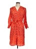 Spense 100% Polyester Orange Casual Dress Size 12 - photo 1