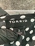 Torrid 100% Polyester Polka Dots Black Short Sleeve Blouse Size 3X Plus (3) - photo 7