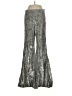 Riflessi Metallic Silver Dress Pants Size 0 - photo 1