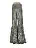 Riflessi Metallic Silver Dress Pants Size 0 - photo 2