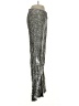 Riflessi Metallic Silver Dress Pants Size 0 - photo 4