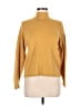 St. John Gold Turtleneck Sweater Size M - photo 1