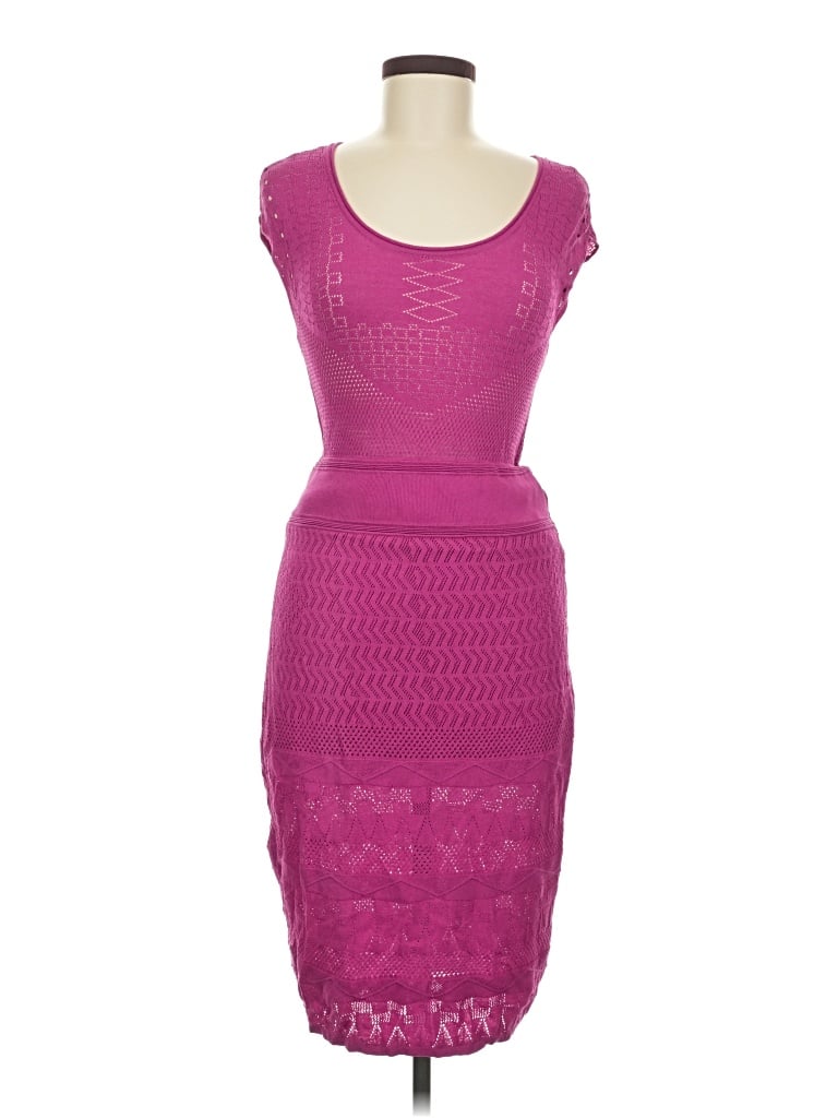 Pre-owned Catherine Malandrino Cocktail Dress In Pink