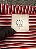 CAbi 100% Polyester Stripes Red Long Sleeve Blouse Size S - photo 7