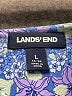 Lands' End Paisley Blue Long Sleeve Blouse Size L - photo 7