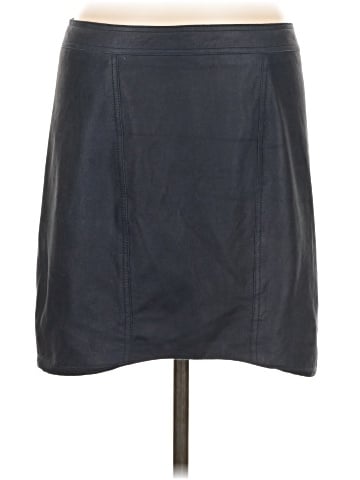 Helmut Lang Faux Leather Skirt (view 1)