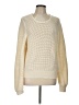 Gap Solid Ivory Pullover Sweater Size L - photo 1