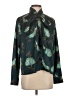 Molly Bracken 100% Polyester Teal Long Sleeve Blouse Size S - photo 1