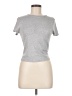 Shein Silver Short Sleeve T-Shirt Size M - photo 1