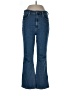 Le Jean Hearts Blue Jeans Size 30 waist - photo 1