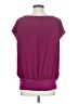 Express 100% Polyester Purple Short Sleeve Blouse Size S - photo 2